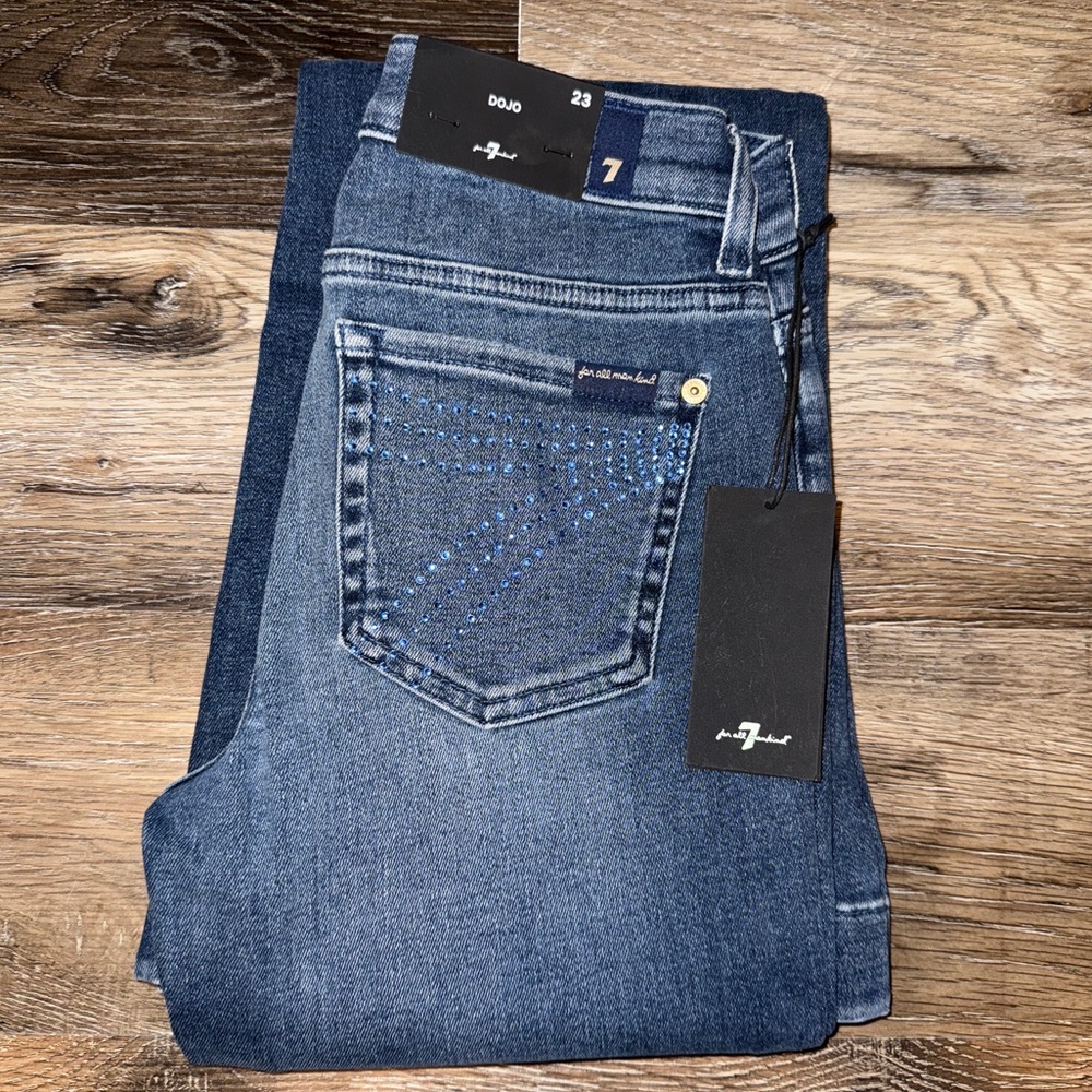 NWT 7 For All Mankind Dojo Jeans 7FAMK